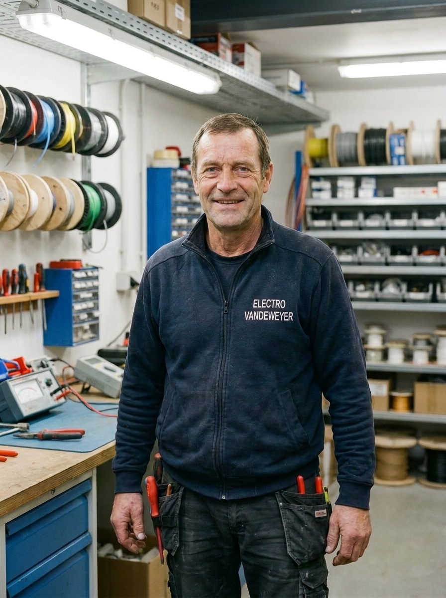 Portrait de l'électricien